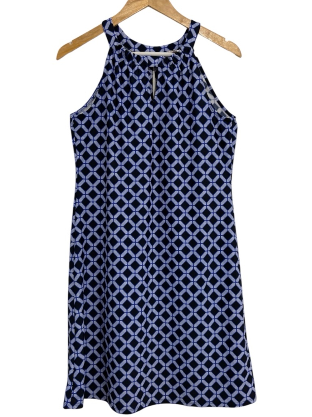 Jude Connally Geometric Print Keyhole Lisa Mini Dress Size S